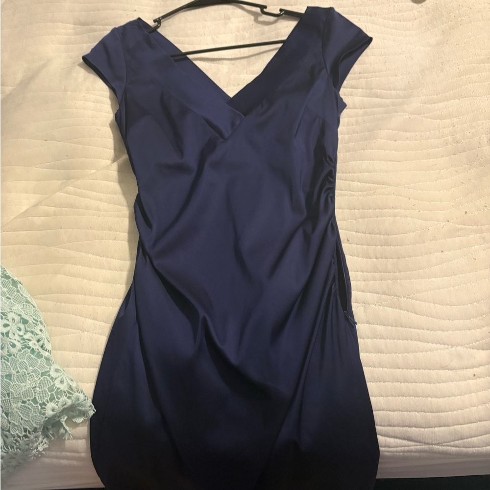 Maggy London Deep Blue mini Dress